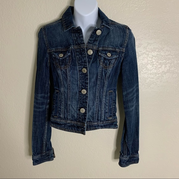 American Eagle Outfitters Jackets & Blazers - American Eagle cropped jean jacket size XS